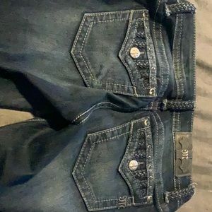 BLUE WASH MISS ME JEANS